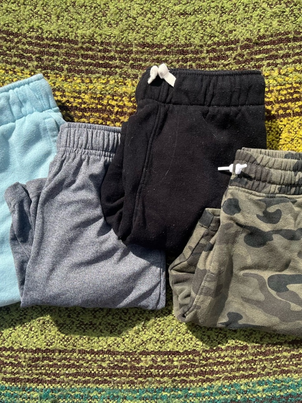 Old Navy Shorts Bundle - Black, Gray, Light Blue, & Camo